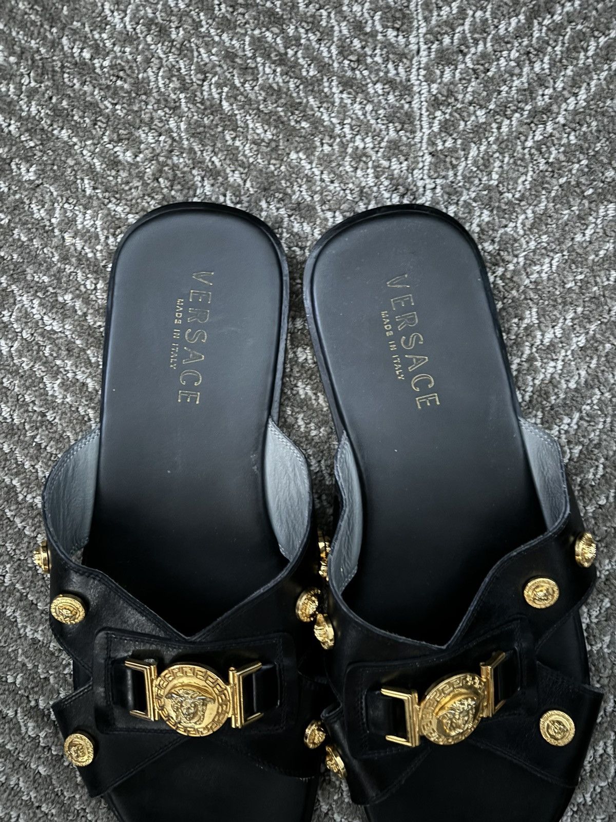 Versace VERSACE MEDUSA SANDAL Size US 10 / EU 43 - 2 Thumbnail
