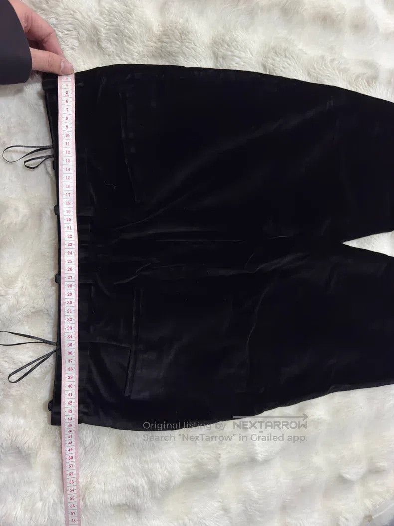 Saint Laurent Paris Saint Laurent Paris Velvet Smoking Men's Trousers Size US 34 / EU 50 - 6 Thumbnail