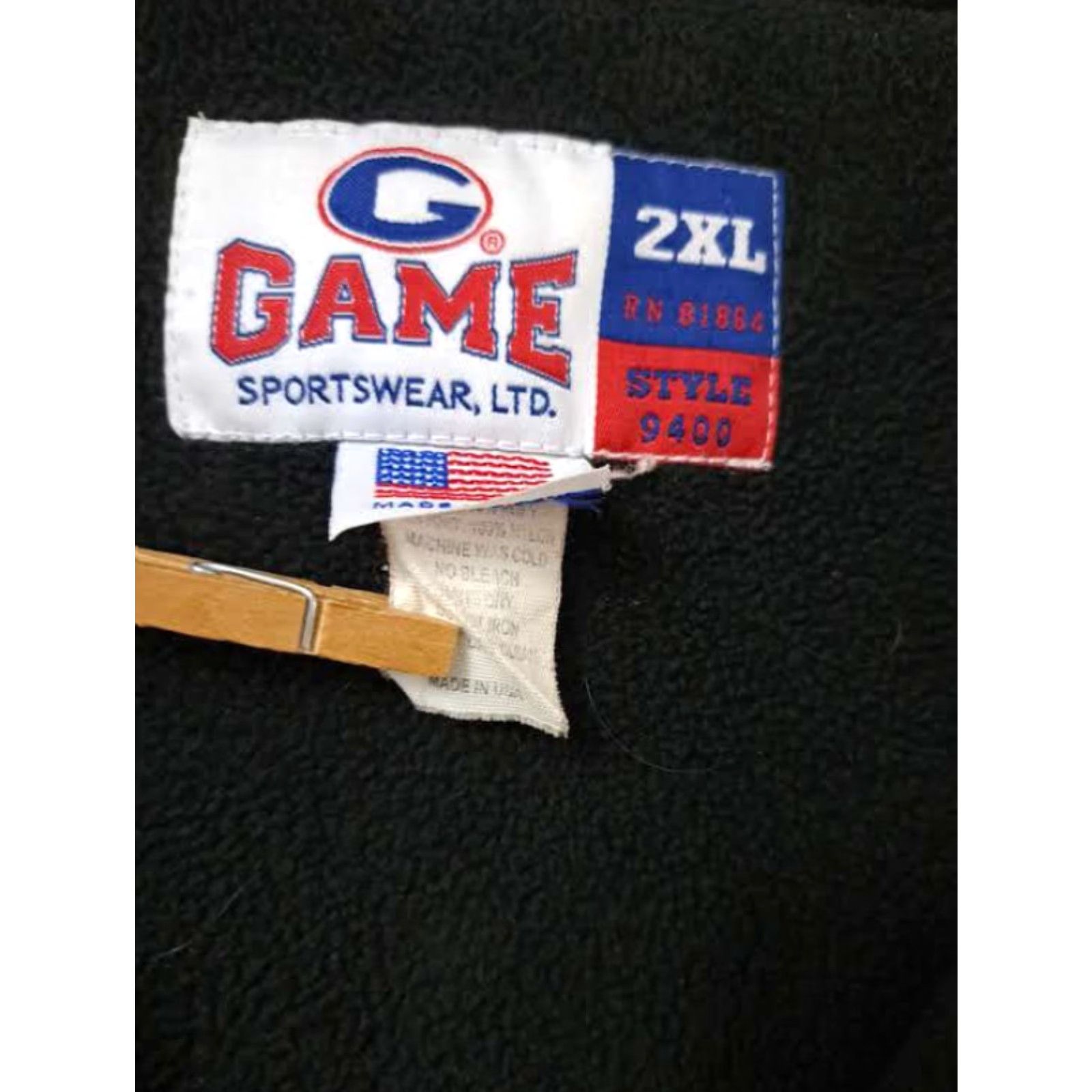 Vintage **Vintage USA Insulated Zip Game Sportswear Embroidered 2XL Jacket** User: Vintage USA Insulated Zip Game Sportswear Embroidered 2XL Jacket Size US XXL / EU 58 / 5 - 4 Thumbnail