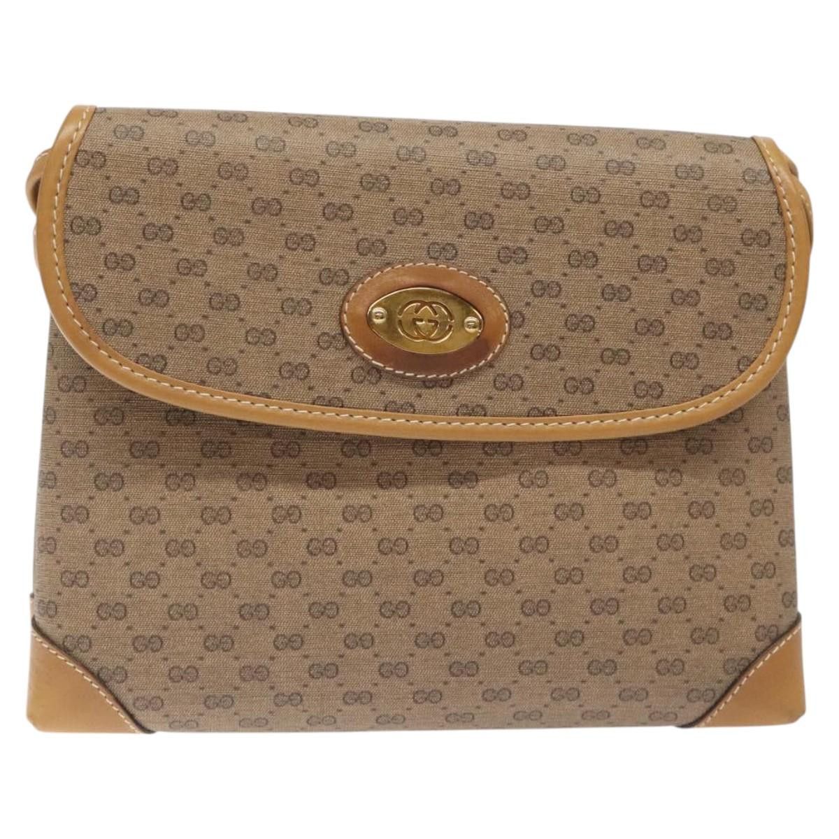 Gucci GUCCI Micro GG Supreme Shoulder Bag Beige Gold 007 92 007 92 Size ONE SIZE - 2 Thumbnail