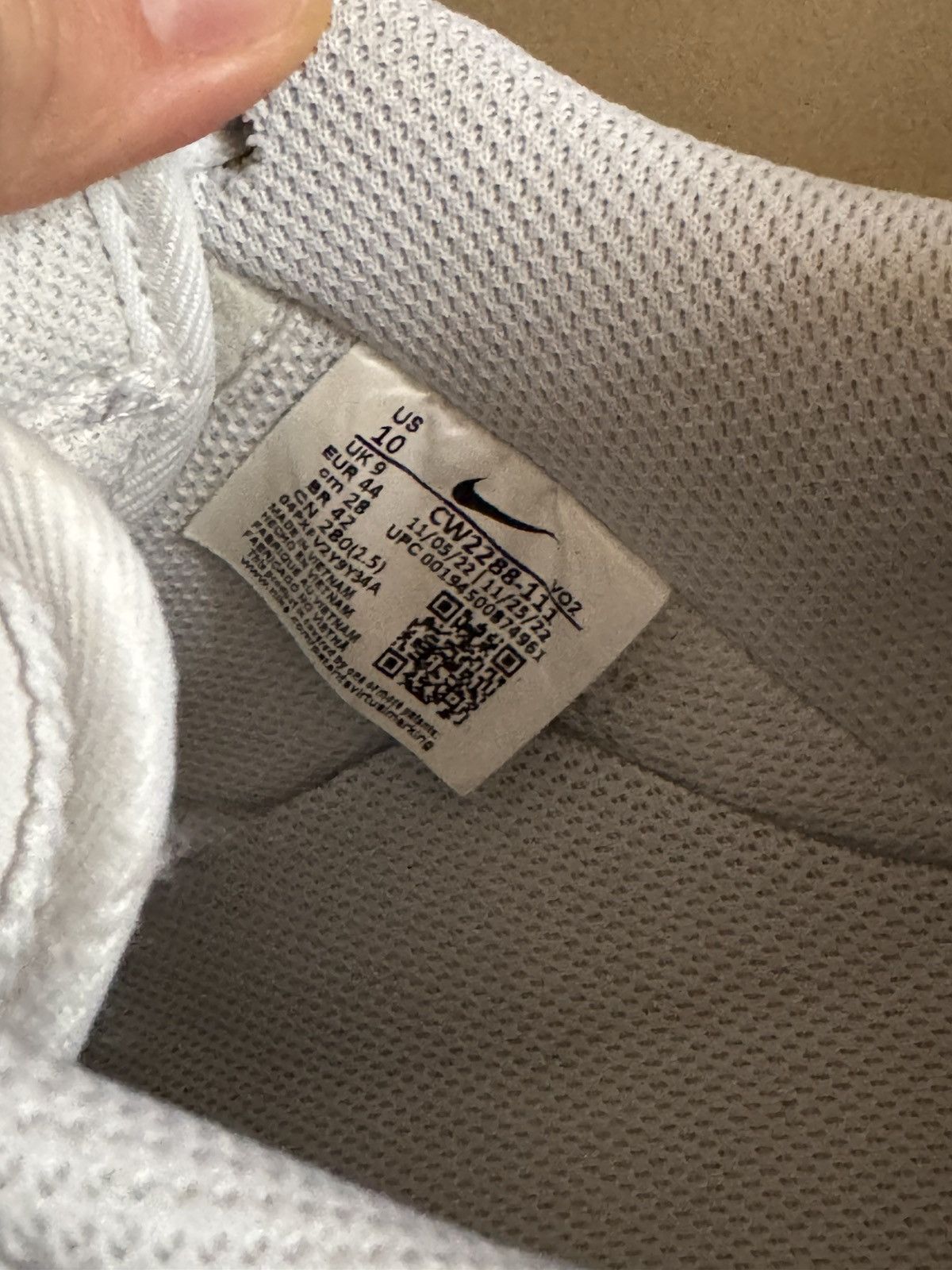 Nike Nike Air Force 1 ‘07 Size US 10 / EU 43 - 1 Thumbnail