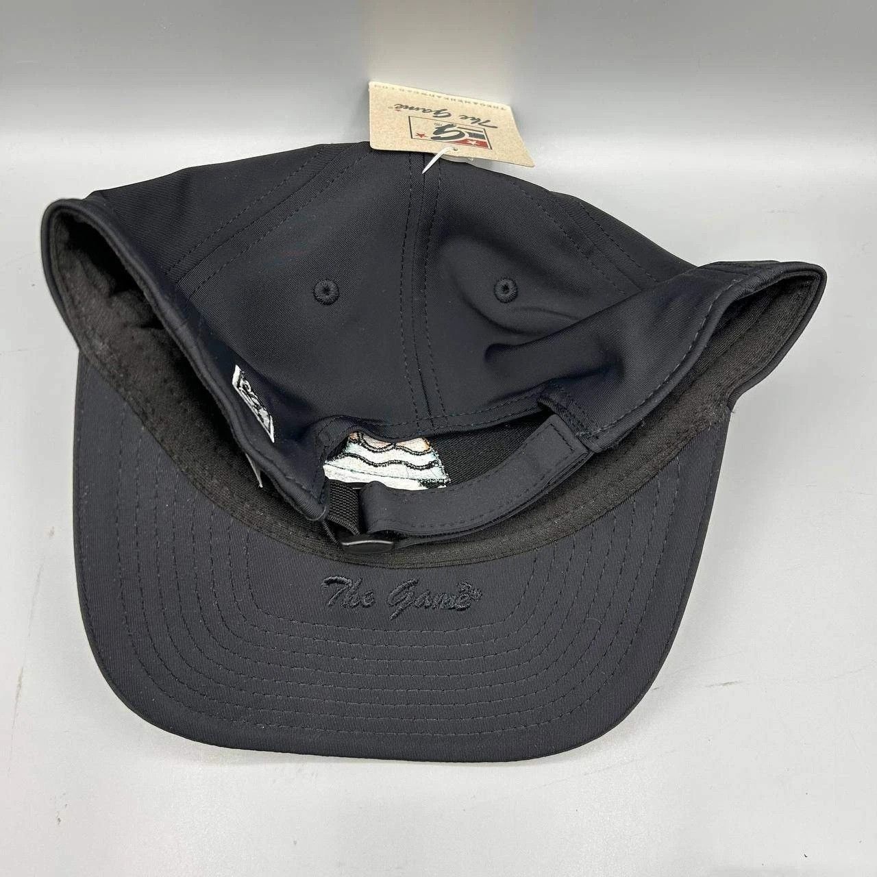 The Game Malibu Hat Men Black Embroidered The Game Strap Back Cap New Size ONE SIZE - 8 Thumbnail