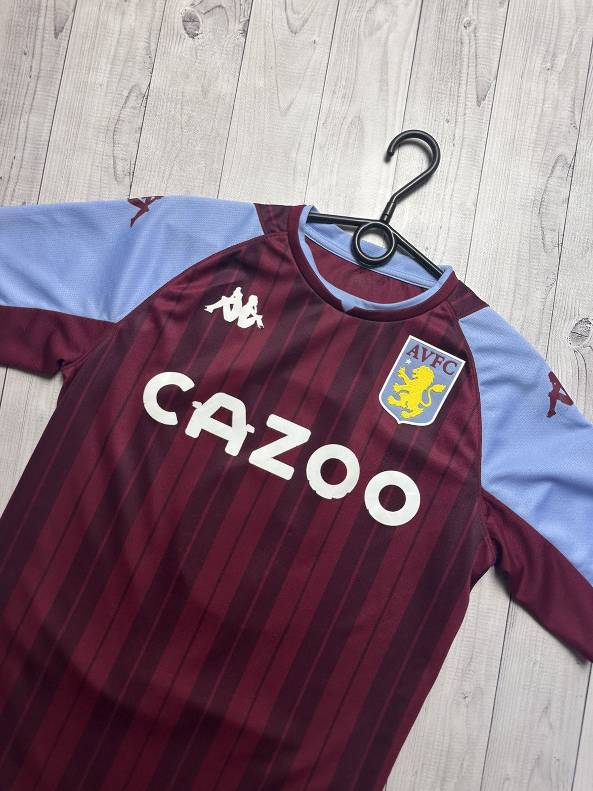 Vintage Aston Villa soccer jersey 5 Mings size S