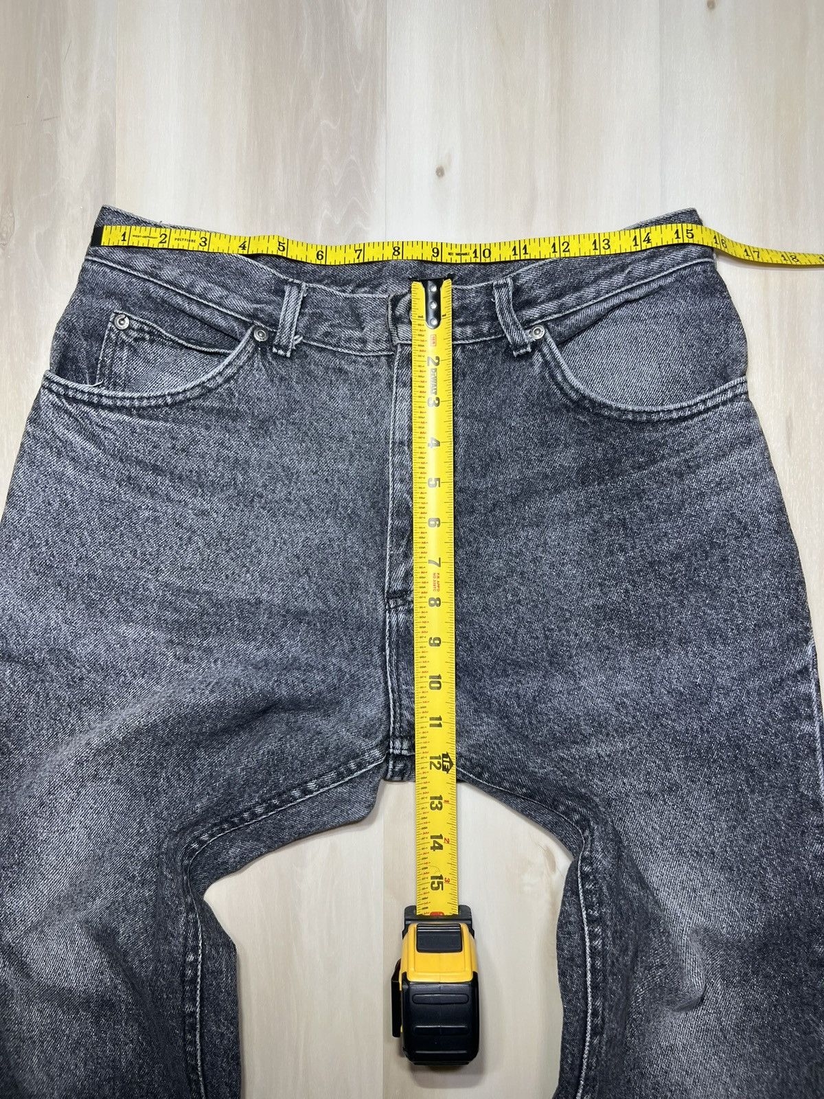 Lee Lot (2) 80-90s Lee Riders Faded Wash Denim 34x30 Union Tag Size US 34 / EU 50 - 13 Thumbnail