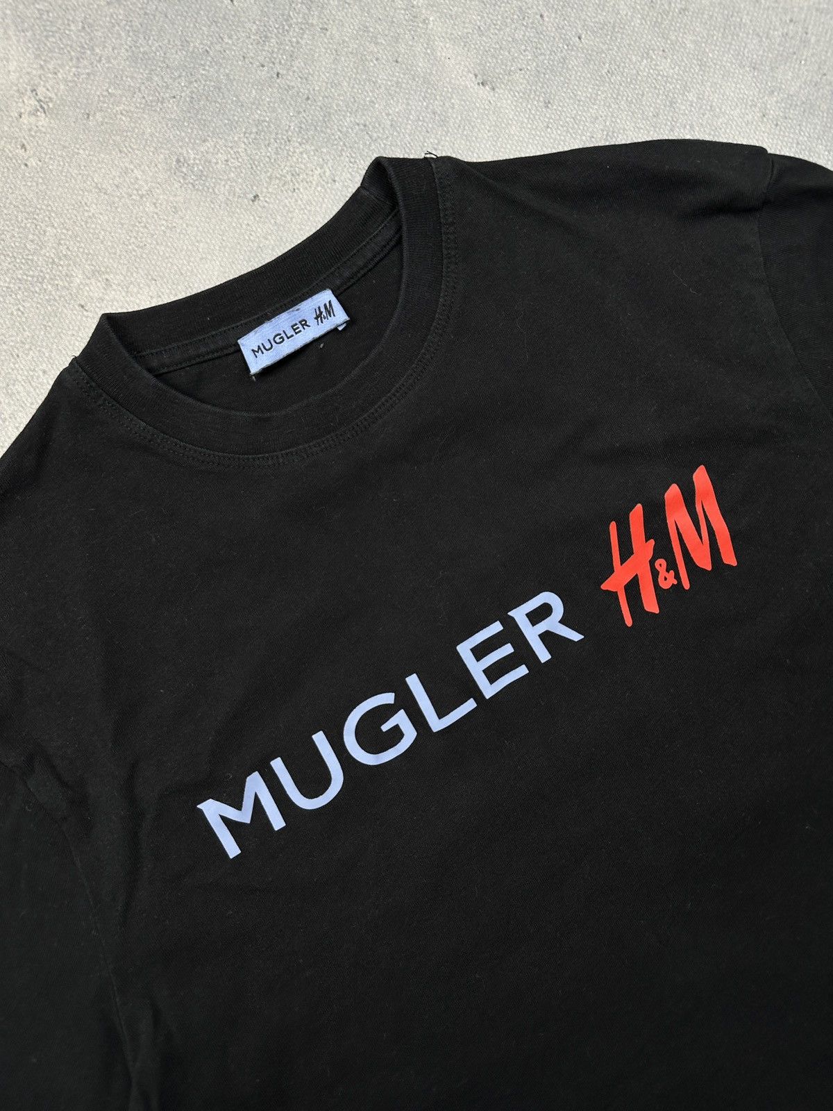 H&M × Mugler Rare Thierry Mugler x H&M Staff Only Launch Day Black TShirt Size US XS / EU 42 / 0 - 5 Thumbnail