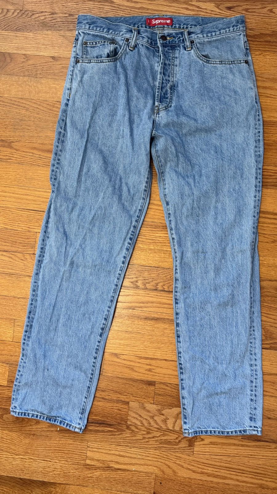 Supreme Supreme regular fit jeans Size US 32 / EU 48 - 1 Thumbnail