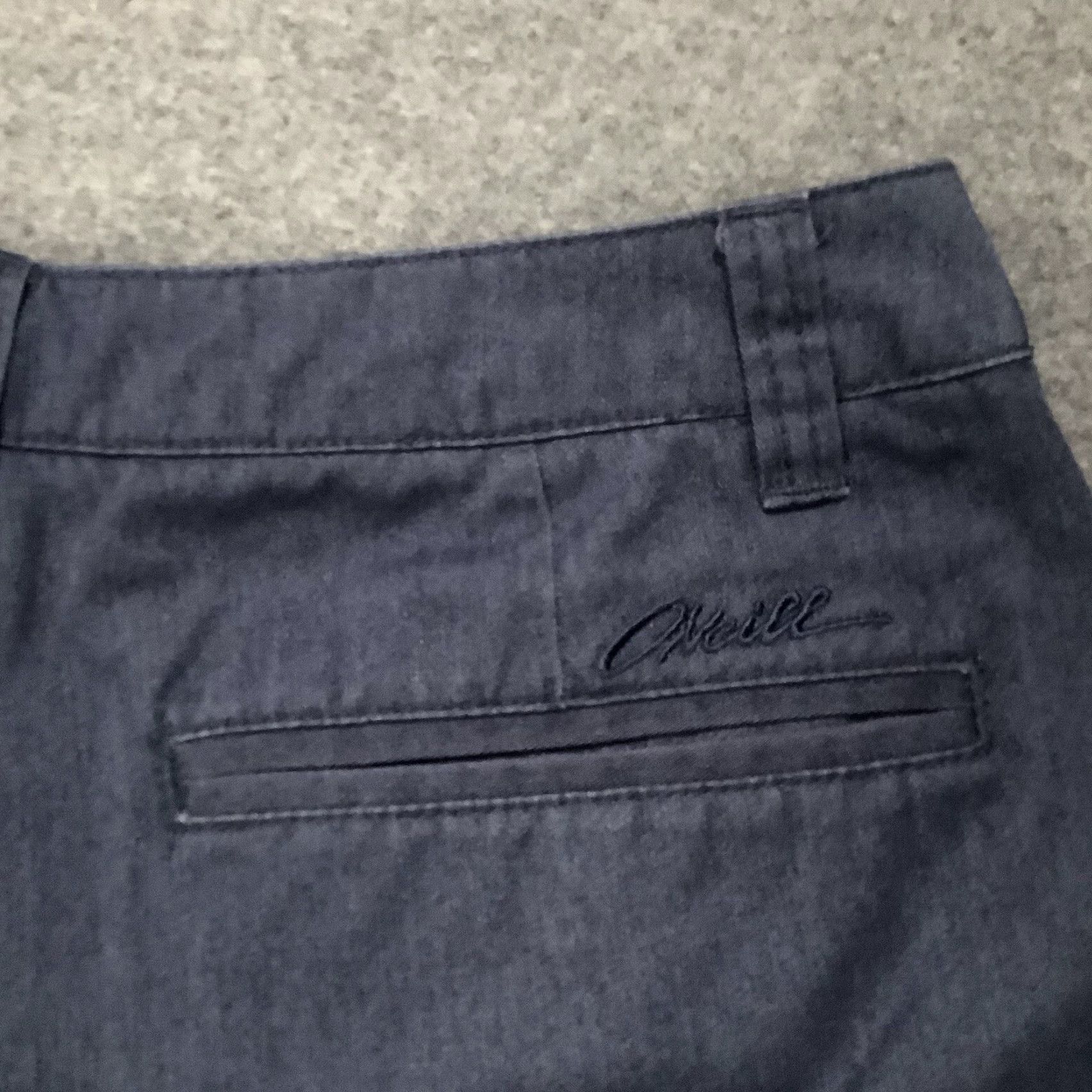O'Neill O’Neill Blue Relaxed Fit Mens Surf Skate Shorts Pockets 30” Slim Zip Front Embroidered Logo Pattern Solid Casual American Mens Size US 30 / EU 46 - 5 Thumbnail