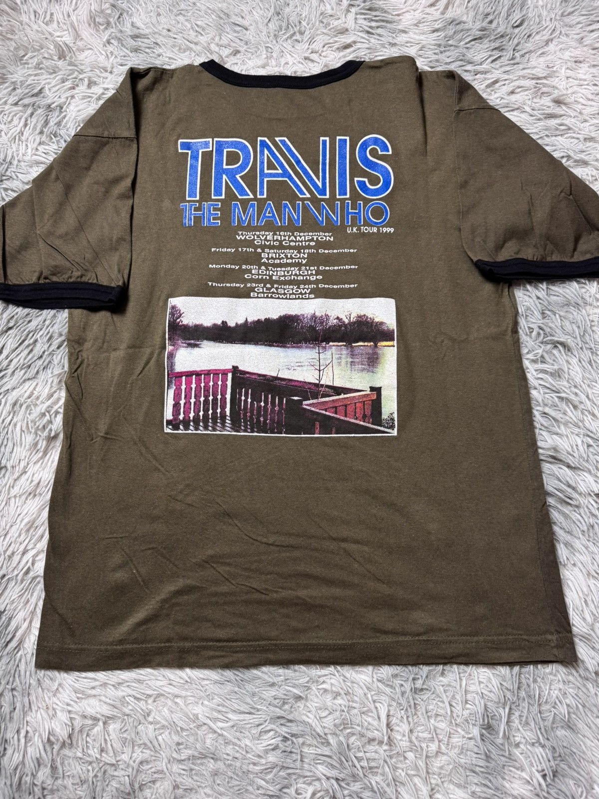 Band Tees Vintage Travis 1999 The Man Who Size US L / EU 52-54 / 3 - 5 Thumbnail