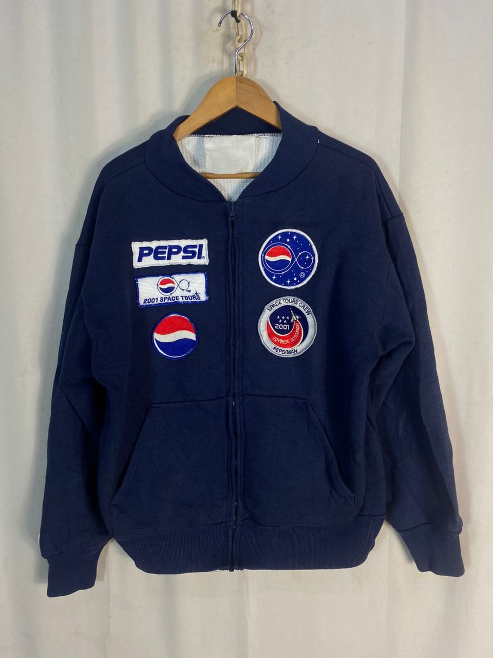 Pepsi Unbrand Pepsi patches zipper sweater Size US M / EU 48-50 / 2 - 3 Thumbnail