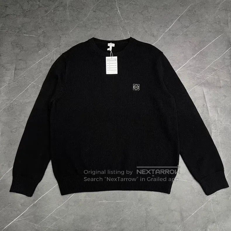 Loewe Loewe Chest Embroidered Logo Knit Sweater Size M / US 6-8 / IT 42-44 - 1 Thumbnail