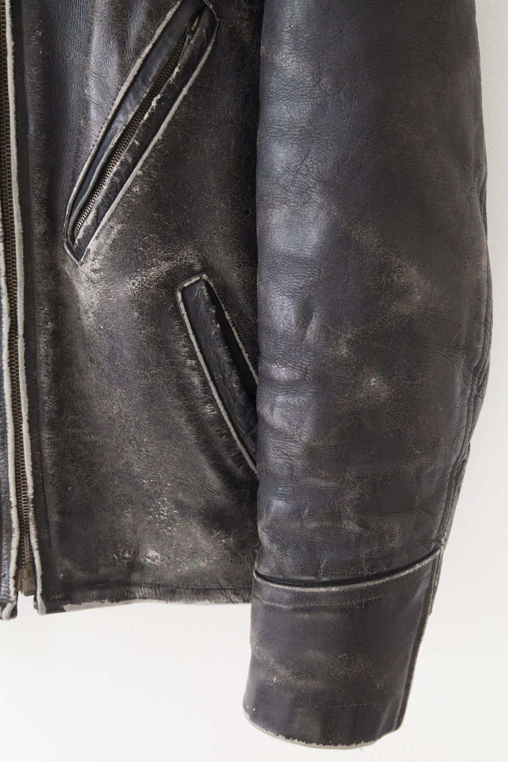 Vintage Vintage 1950's leather rider jacket Size US L / EU 52-54 / 3 - 4 Thumbnail