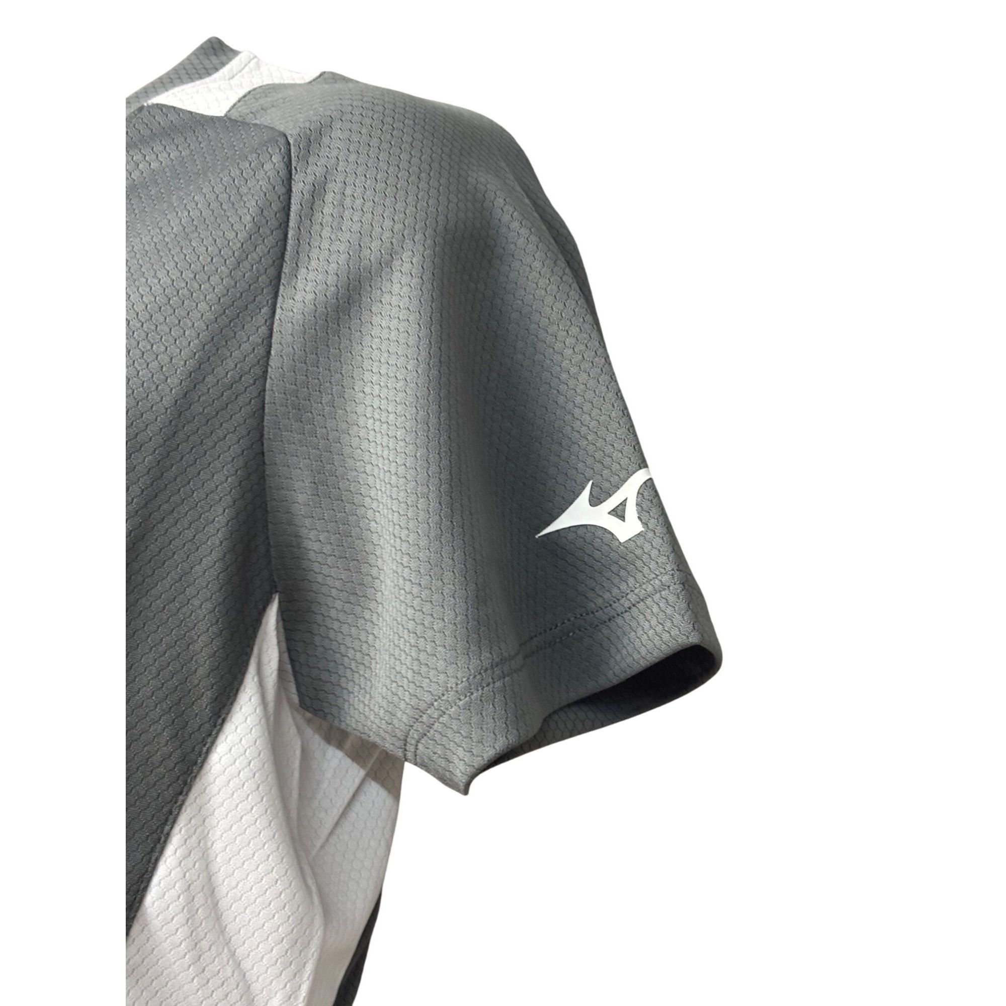 Mizuno Mizuno Women’s Softball Crew Neck Jersey, Charcoal-White, S Size S / US 4 / IT 40 - 5 Thumbnail