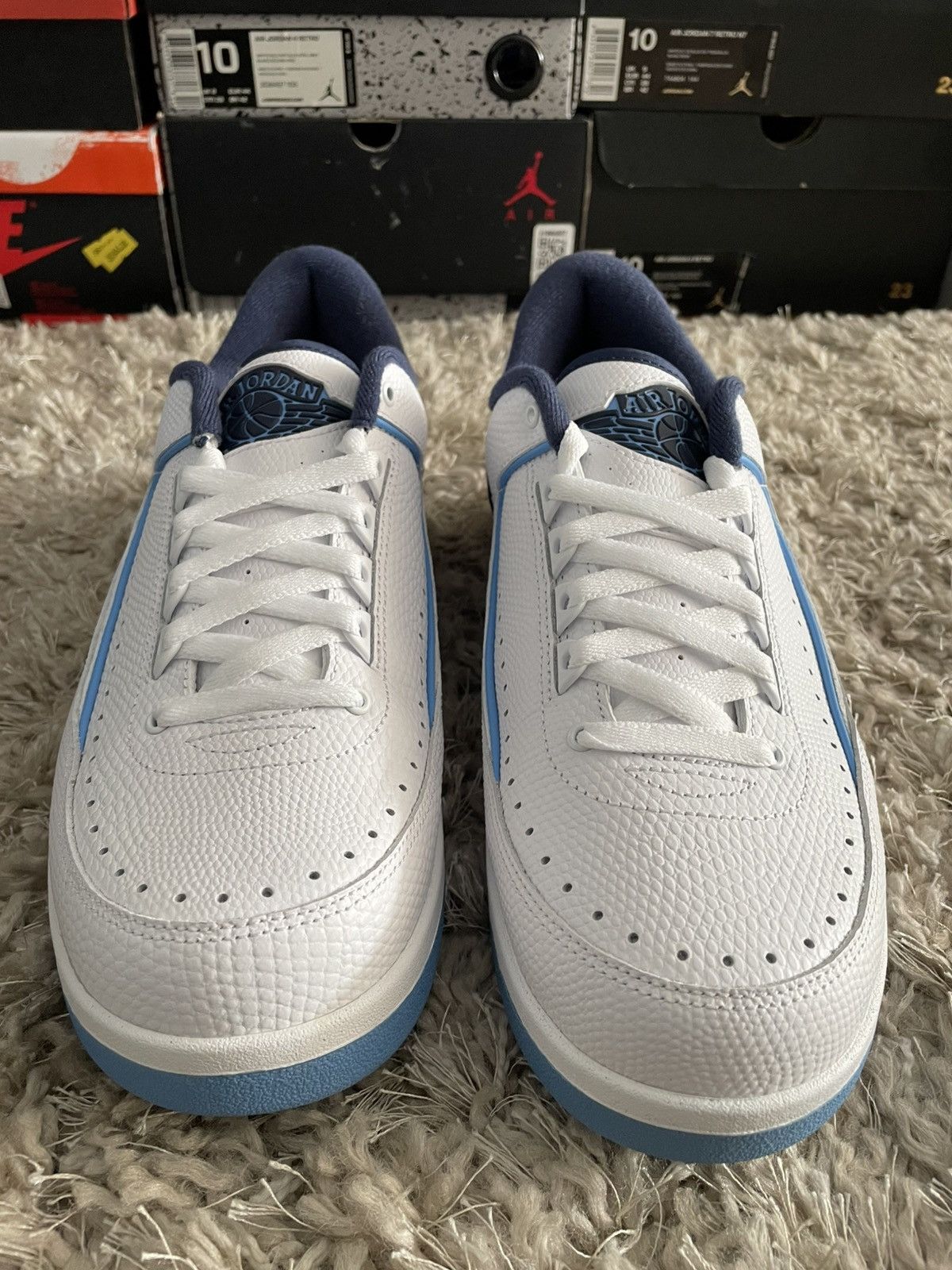 Jordan Brand Jordan 2 Low University Blue Size US 9.5 / EU 42-43 - 4 Thumbnail