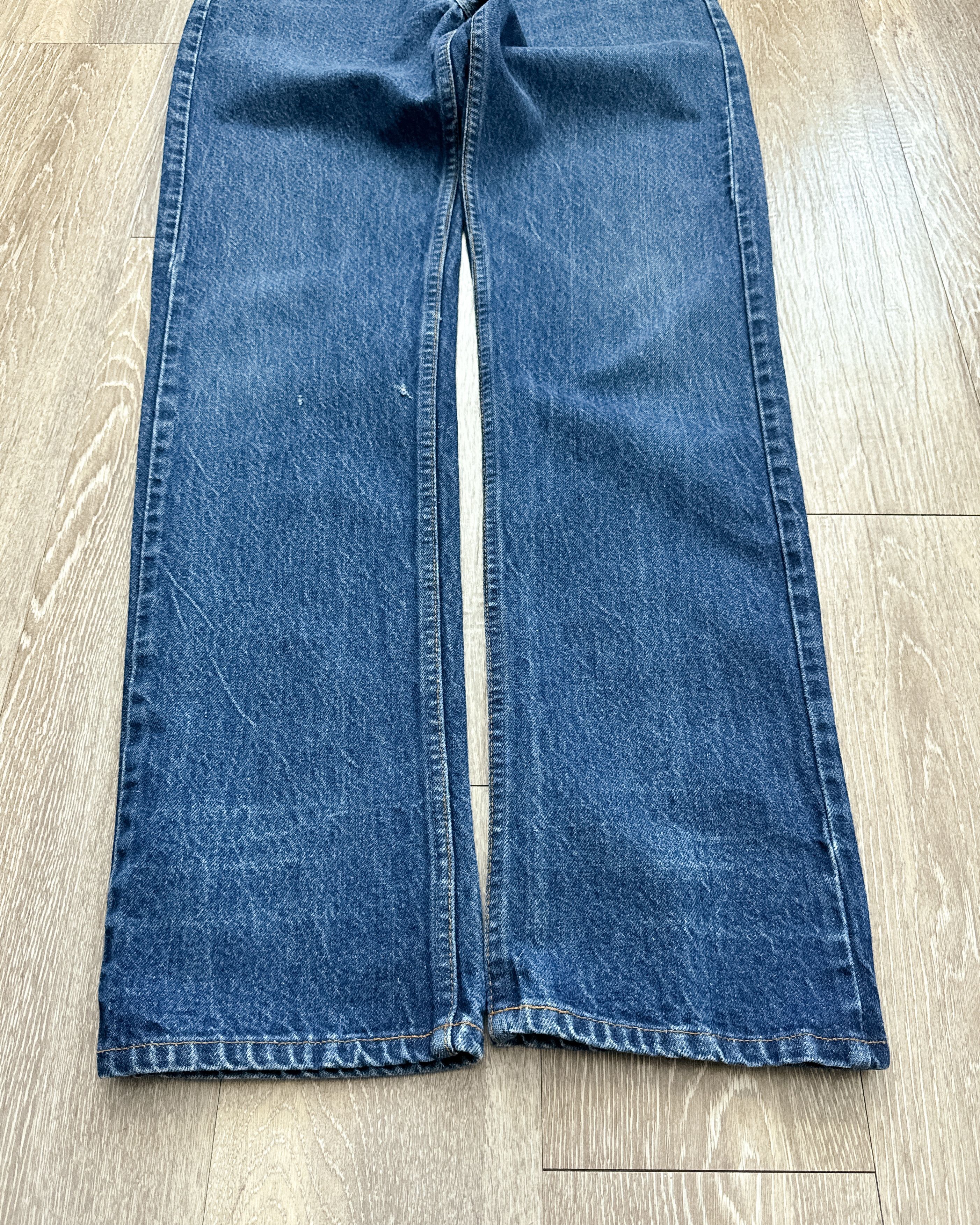 Levi's Vintage 1970s Levi's 505 Jeans Orange Tab Straight Leg 33 Size US 33 - 3 Thumbnail