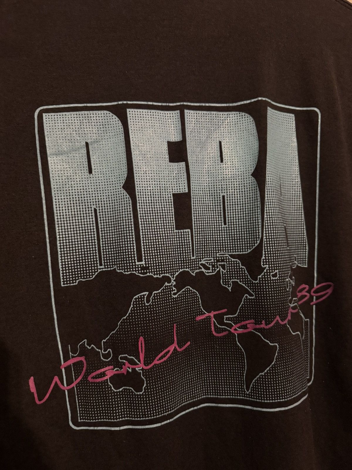 Vintage REBA MCENTIRE RARE 1989 TOUR TEE Size US S / EU 44-46 / 1 - 4 Thumbnail
