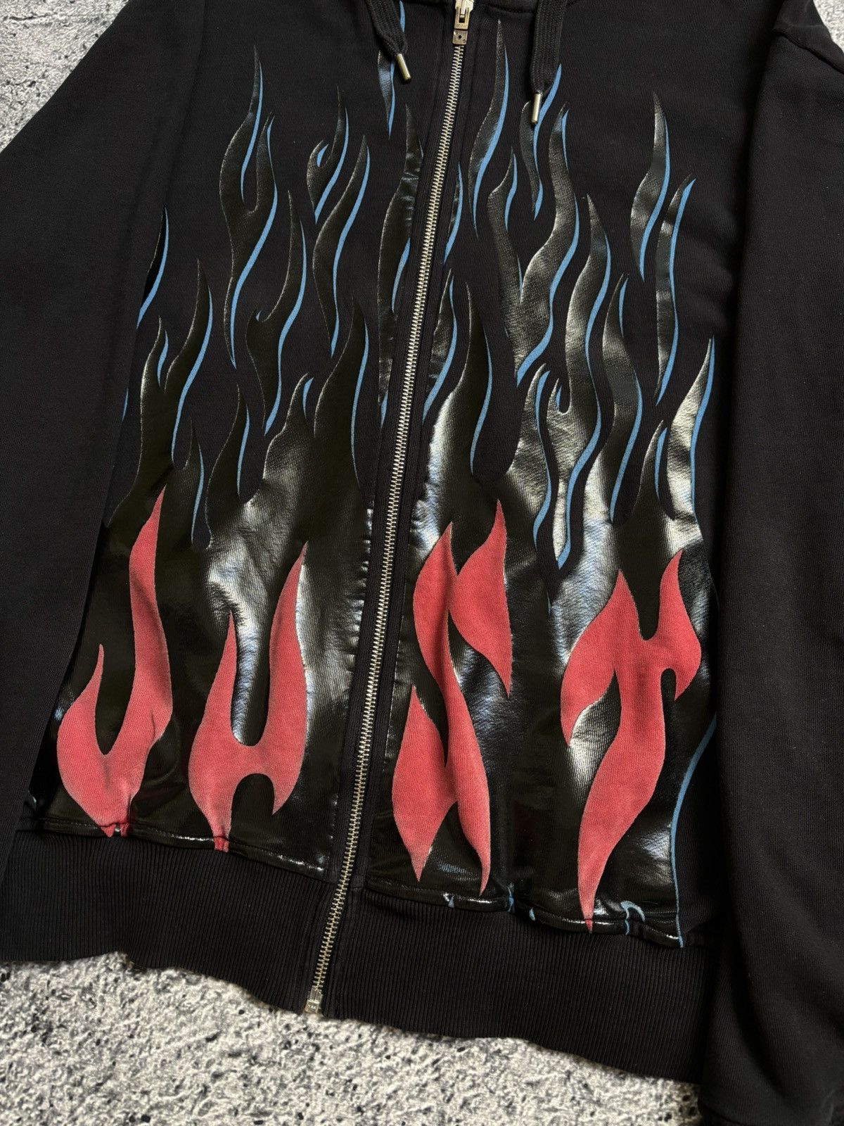 Just Cavalli archive just cavalli rare flames zip up hoodie L Size US L / EU 52-54 / 3 - 4 Thumbnail