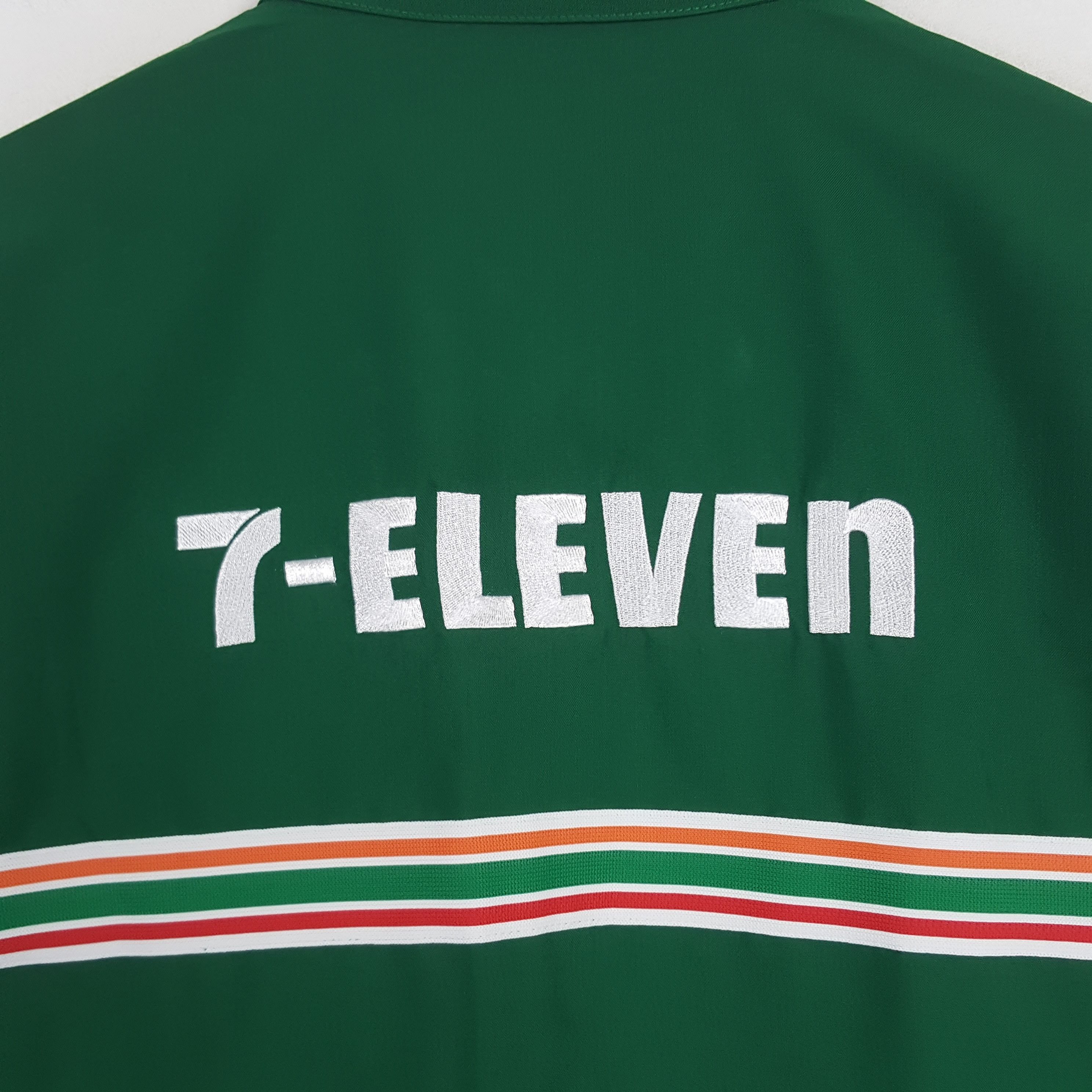 Japanese Brand × Vintage Vintage 7 Eleven Embroidery Logo Worker Ziper Jacket Size US M / EU 48-50 / 2 - 2 Thumbnail