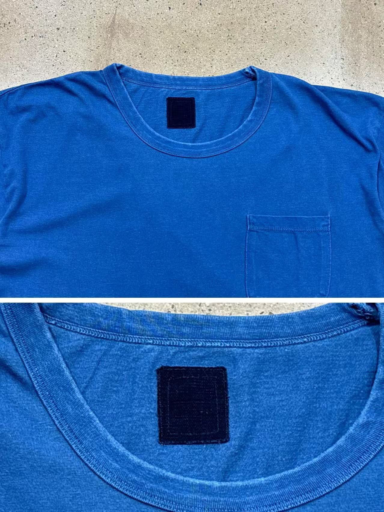 Visvim Visvim ICT Jumbo Crew Indigo dye Tee Size US M / EU 48-50 / 2 - 6 Thumbnail