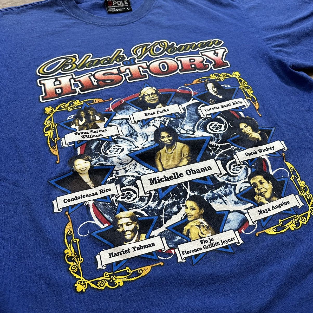 Southpole Vintage 2000s Y2K Southpole Black History Rap Tee Size US L / EU 52-54 / 3 - 6 Thumbnail