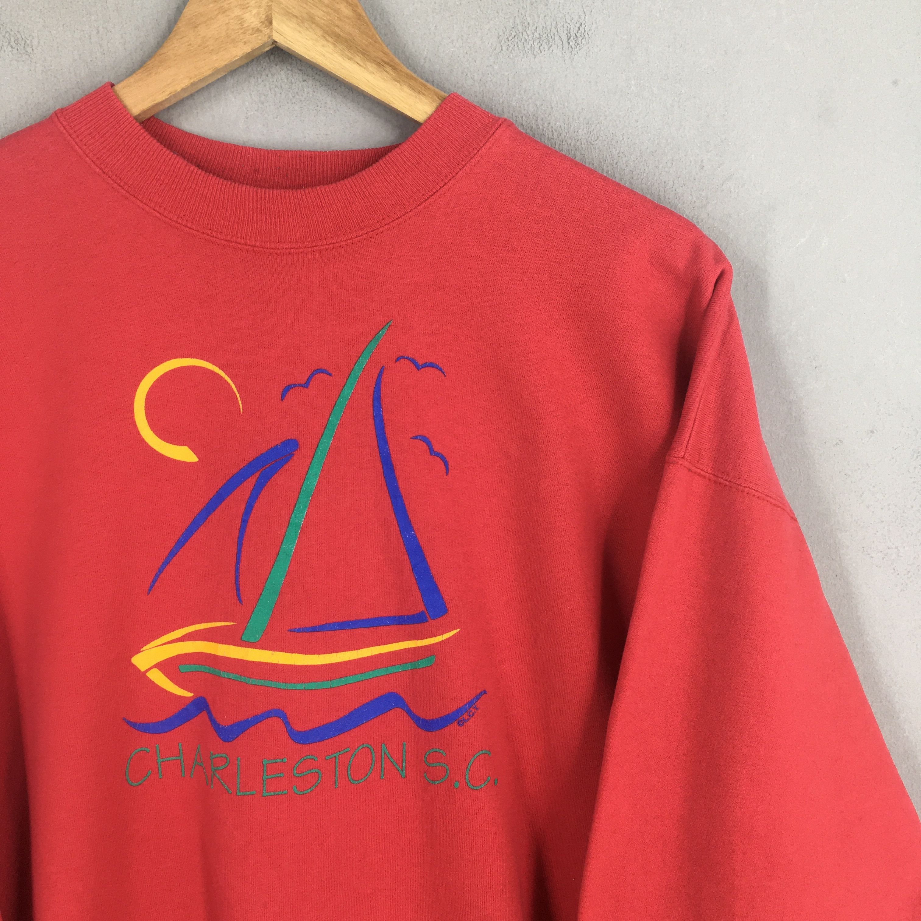 Vintage Vintage Charleston South Carolina Sweater Large Size US L / EU 52-54 / 3 - 2 Thumbnail