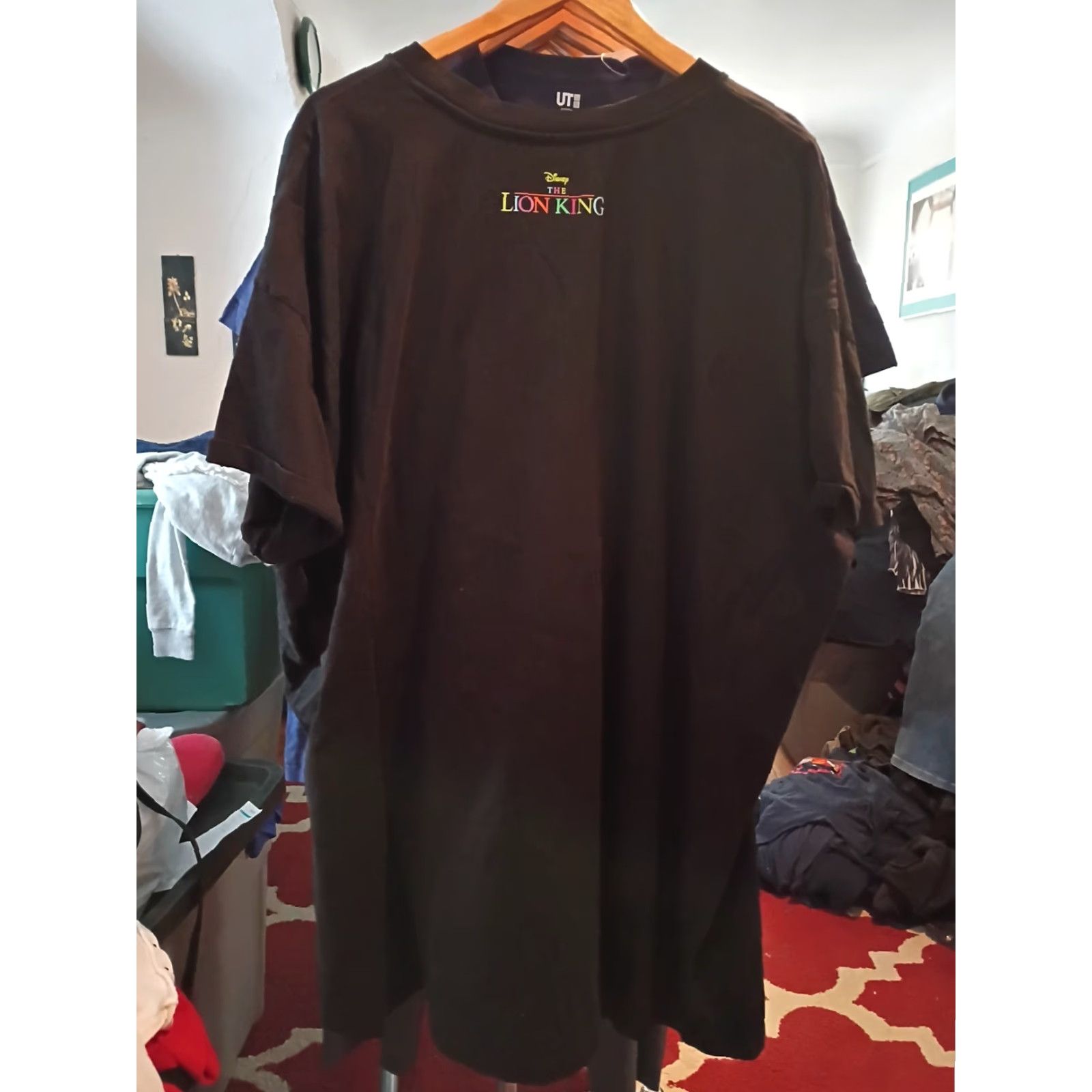 Disney VINTAGE The Lion King Rafiki Simba Circle Of Life Oversized Tee 2XL Disney Men Black Short Sleeve Big & Tall Shirt Mens Size US XXL / EU 58 / 5 - 4 Thumbnail