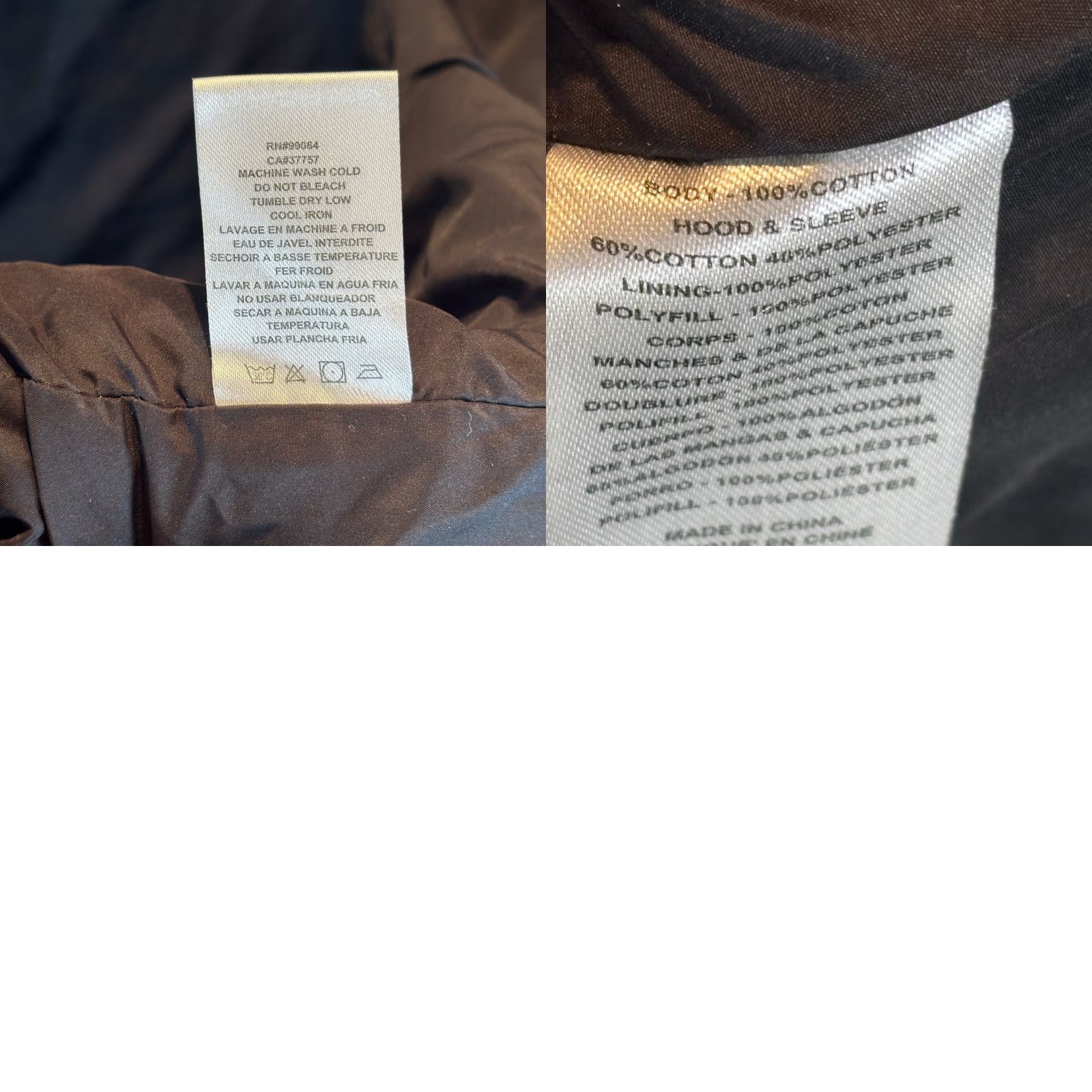 RVCA RVCA Nature x Industry Jacket Mens 2XL Black Hooded Bomber Full Zip Work Outdoor Jacket Mens 2XL Black Hooded Bomber Zip Size US XXL / EU 58 / 5 - 8 Thumbnail