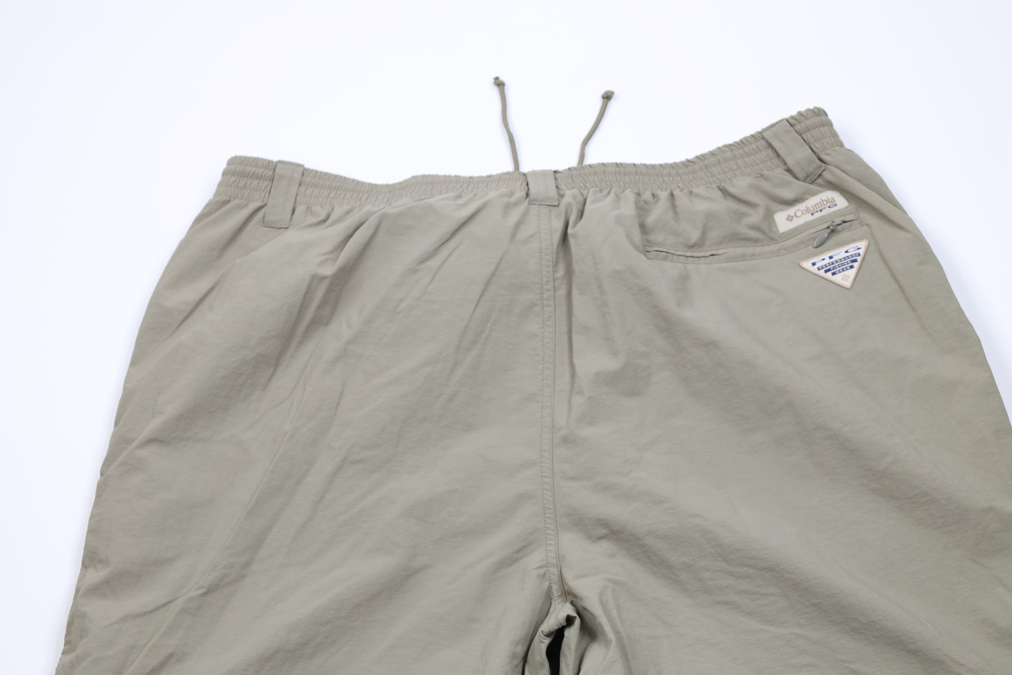Columbia Vintage Y2K Columbia PFG Wide Leg Cargo Pants Shorts Beige Size US 38 / EU 54 - 11 Thumbnail