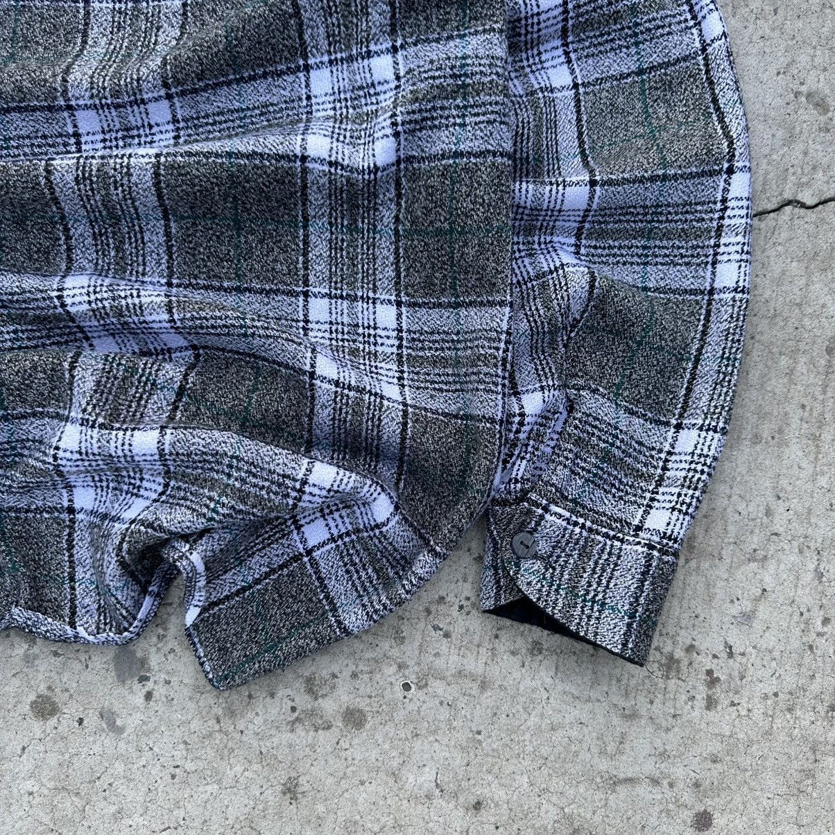 Flannel Vintage Wester Style Checked Shirt Button Up Y2K Cowboy 00s Size US XL / EU 56 / 4 - 8 Thumbnail