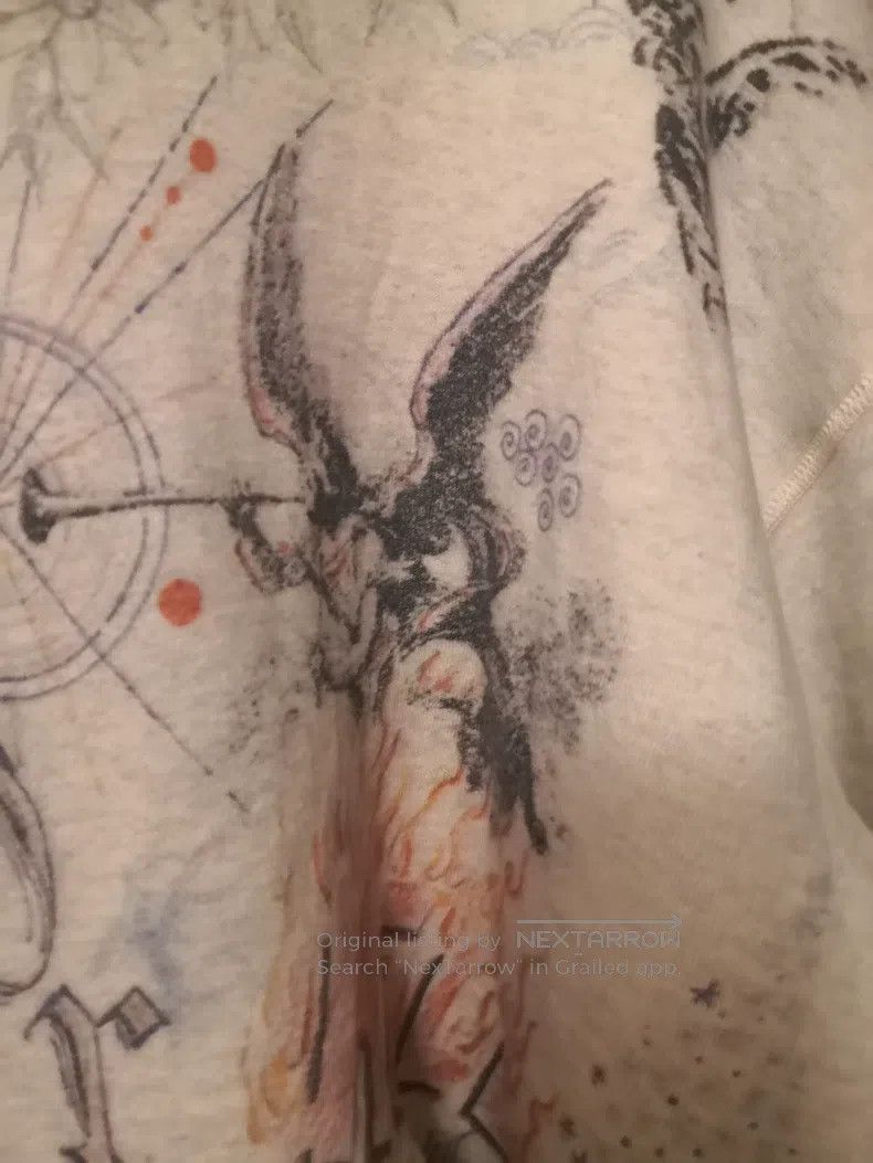 Saint Michael Saint Michael Printed Hoodie Size US L / EU 52-54 / 3 - 3 Thumbnail