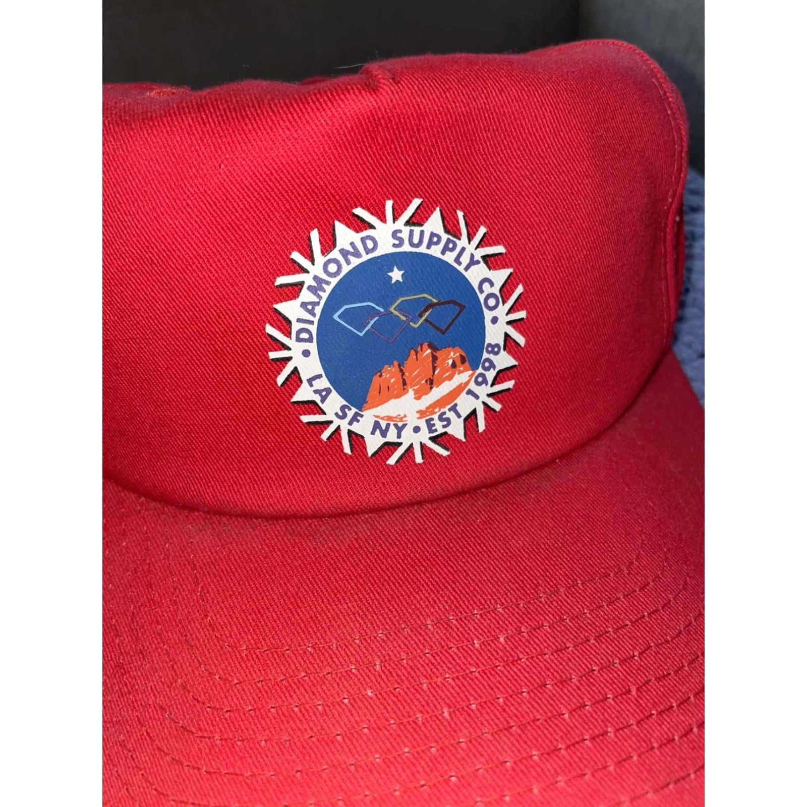 Diamond Supply Co. Diamond Supply Co Red Snapback Hat Adjustable User: Diamond Supply Co Red Snapback Hat Adjustable Size ONE SIZE - 2 Thumbnail
