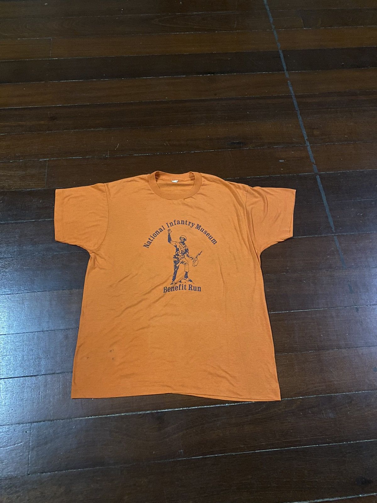 image of Fire Vintage National Infanty Museum Lite Pepsi Diet in Orange, Men's (Size XL)