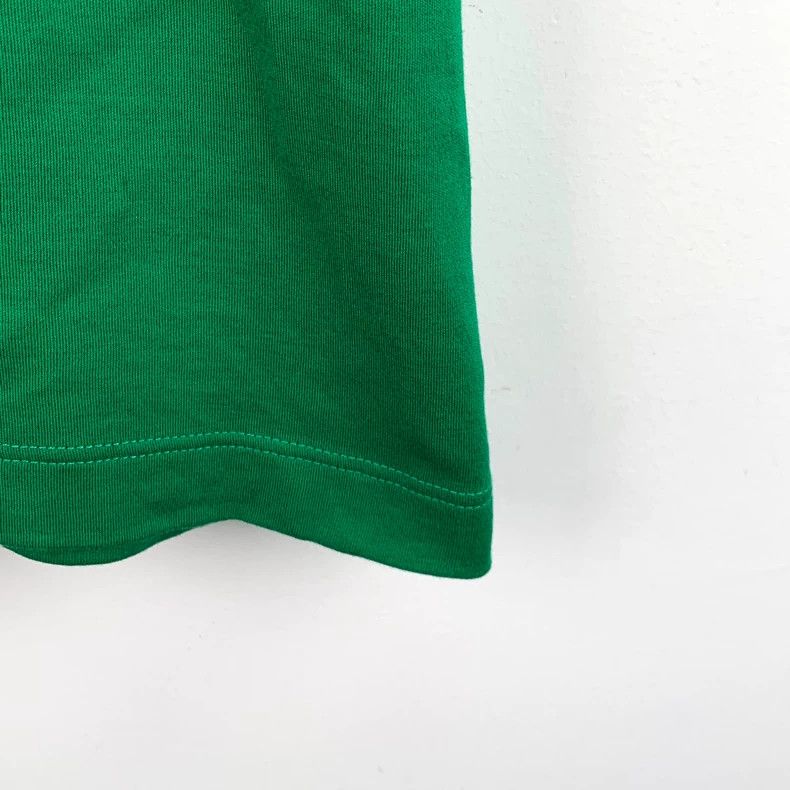 Louis Vuitton Louis Vuitton 22 Green Logo Embroidered Cotton Crew Neck T Size S / US 4 / IT 40 - 4 Thumbnail