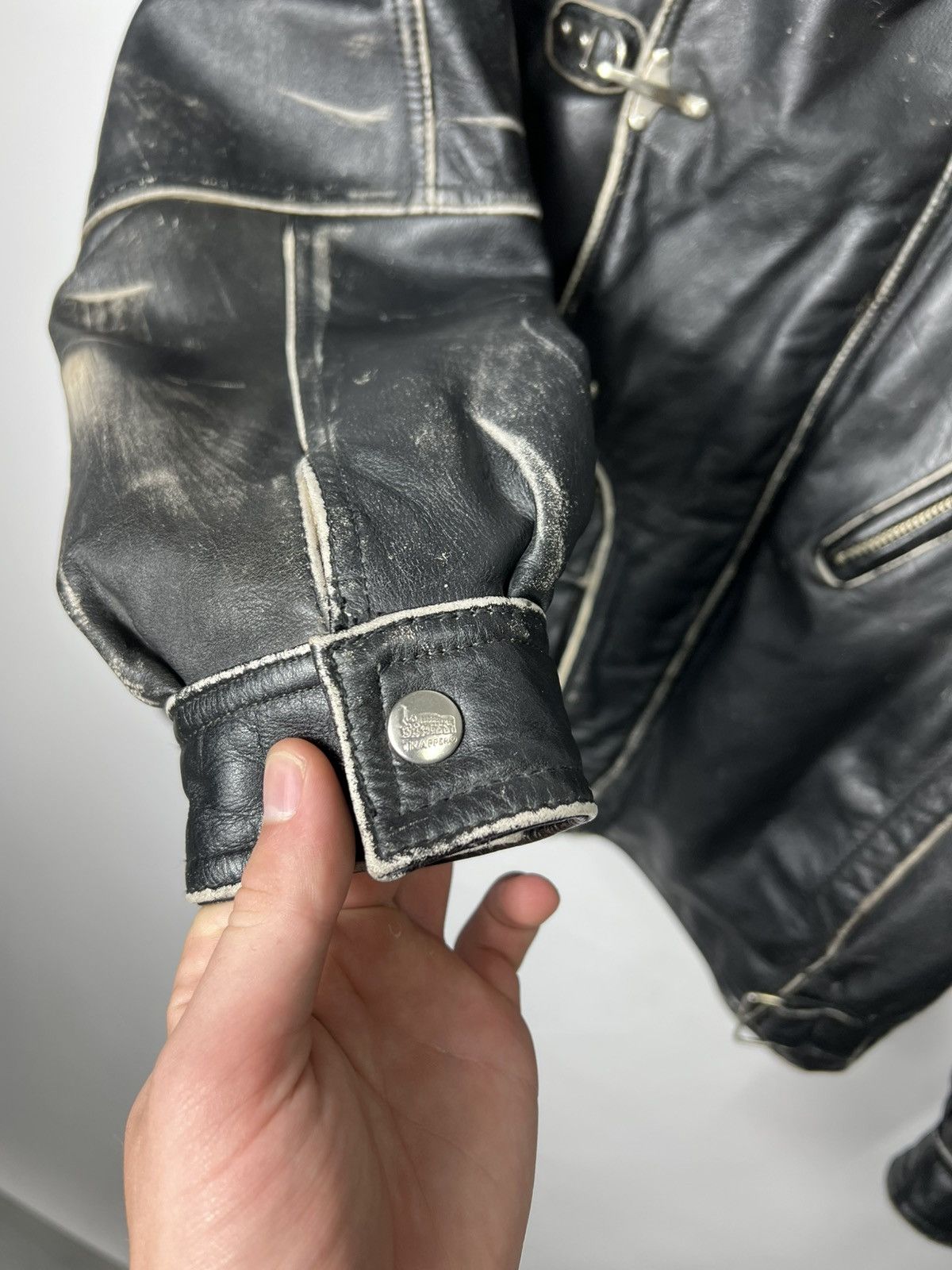 Indian Motorcycle Vintage very rare Indian Motorcycles Trapper Leather Jacket Size US M / EU 48-50 / 2 - 12 Thumbnail