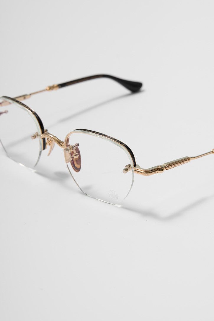 Chrome Hearts CHROME HEARTS FROSTED GOLD PLATED/BLACK Size ONE SIZE - 6 Thumbnail