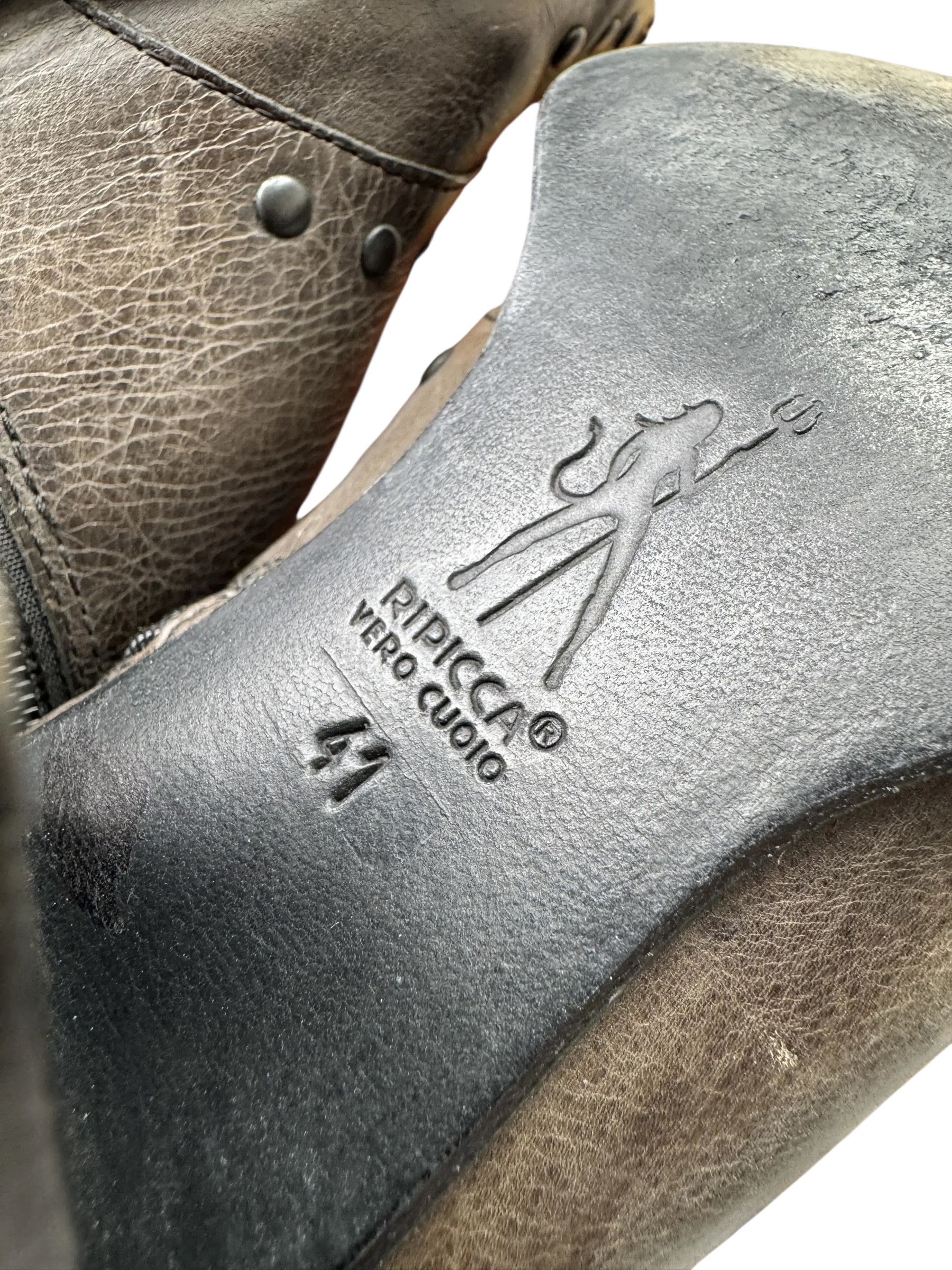 Other Y2K Leather Boots(V325) Size US 8 / EU 41 - 6 Thumbnail