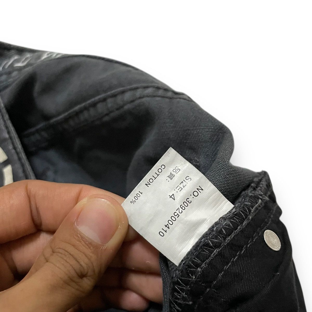 Japanese Brand ORIGINAL FLARE JAPAN GLAD NEWS ZIPPER (30×4) Size US 30 / EU 46 - 8 Thumbnail