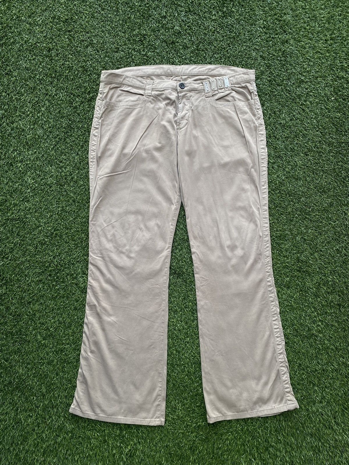 Dirk Bikkembergs Y2K Dirk Bikkimbergs Flared Bootcut Pants Size US 40 / EU 56 - 2 Thumbnail