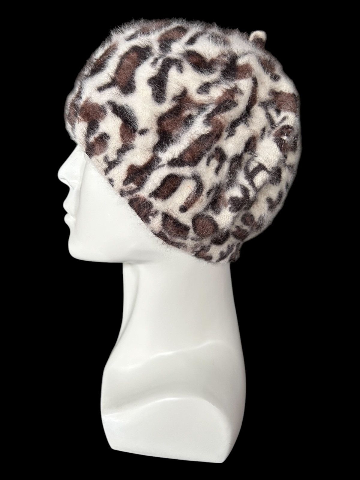 Japanese Brand × Kapital × Vintage Leopard Japanese Style Fur Rare Hats ☠️☠️ Size ONE SIZE - 1 Thumbnail