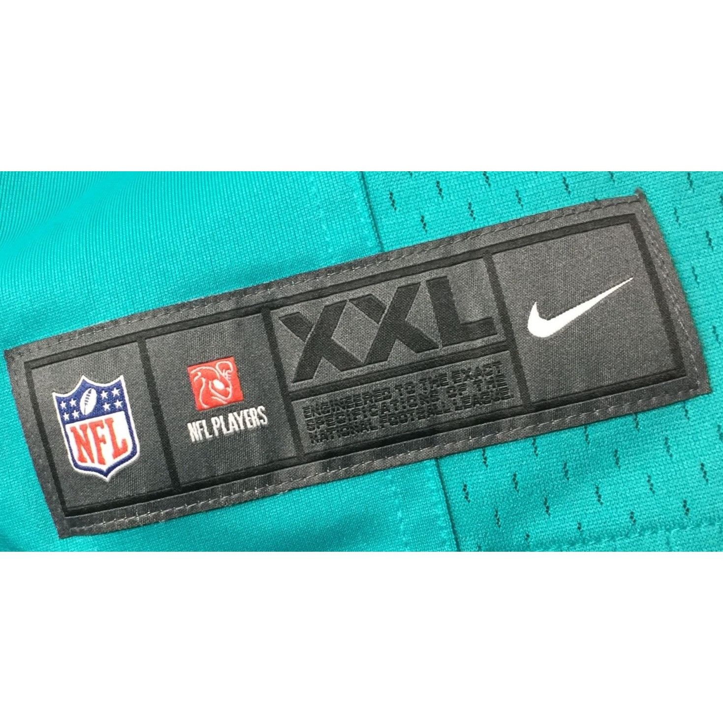 Nike Vintage Nike Miami Dolphins Mike Wallace #11 Football Jersey Size US XXL / EU 58 / 5 - 5 Thumbnail