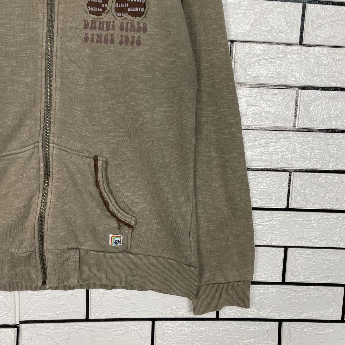 Japanese Brand Dahui Girls Surf Hoodie Size M / US 6-8 / IT 42-44 - 4 Thumbnail