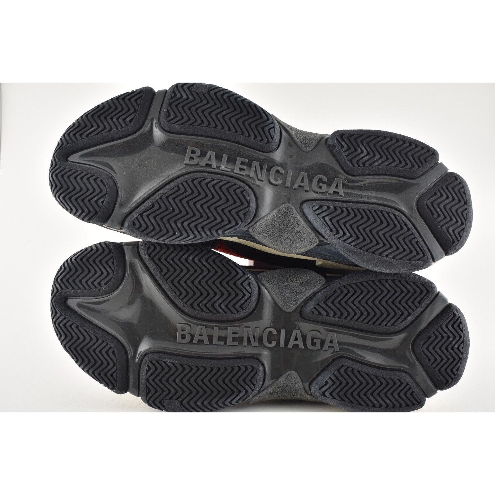 Balenciaga Balenciaga Triple S Black Red Bred Speed Flat Sneaker Size US 6 / EU 39 - 12 Thumbnail