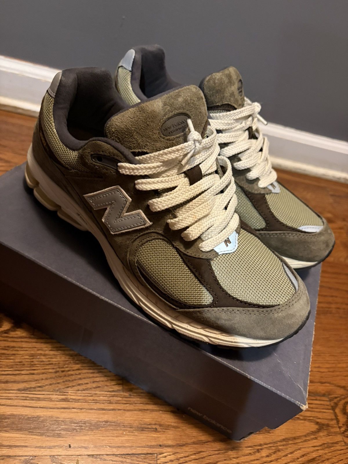 New Balance New balance 2002r dark camo Size US 9.5 / EU 42-43 - 1 Thumbnail