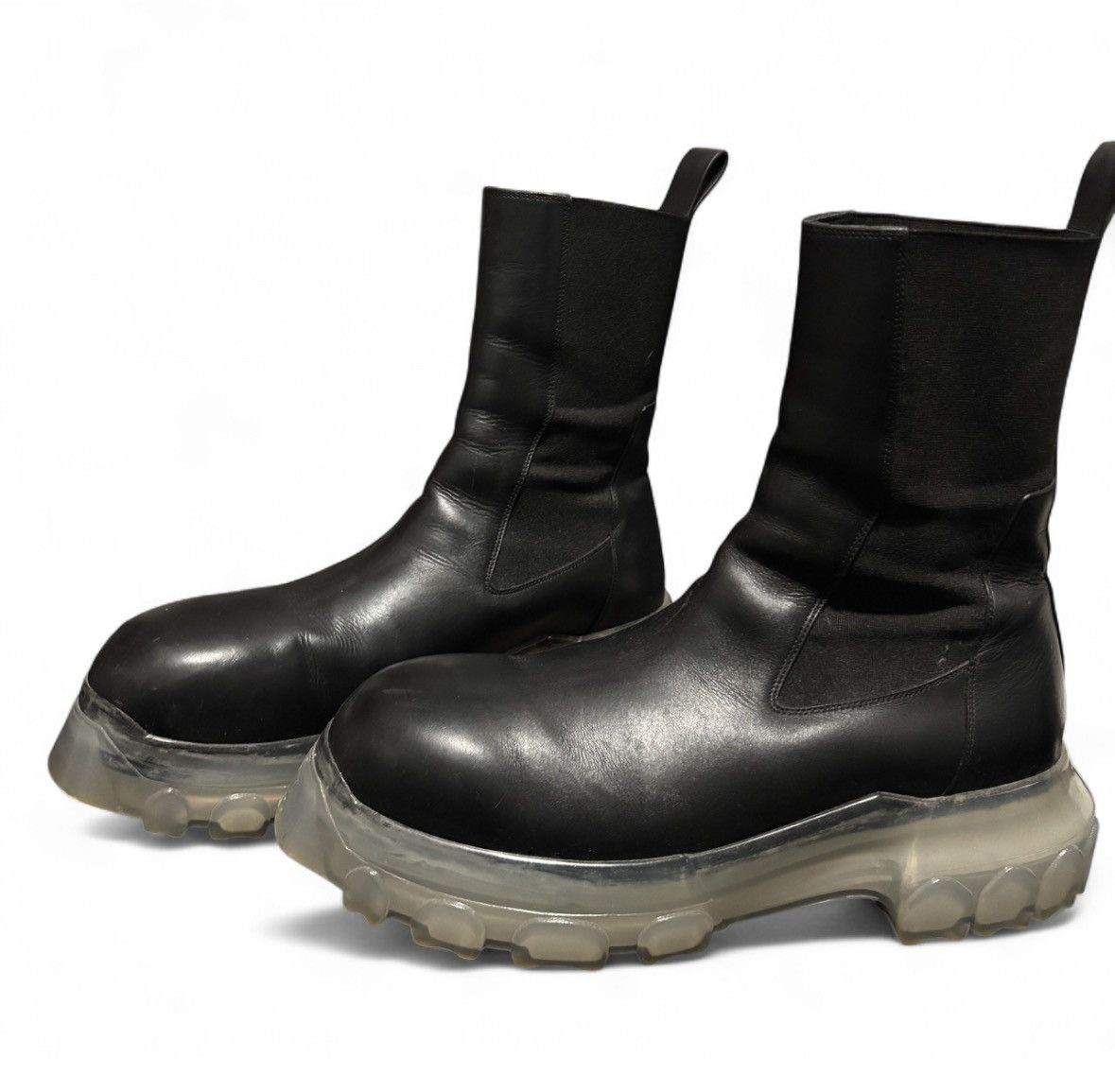 Rick Owens Tractor Bozo Beetle Boots | Grailed