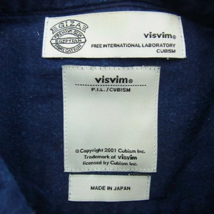 Visvim VISVIM 16AW 1910 SHIRT GIZA FLANNEL Size US S / EU 44-46 / 1 - 4 Thumbnail