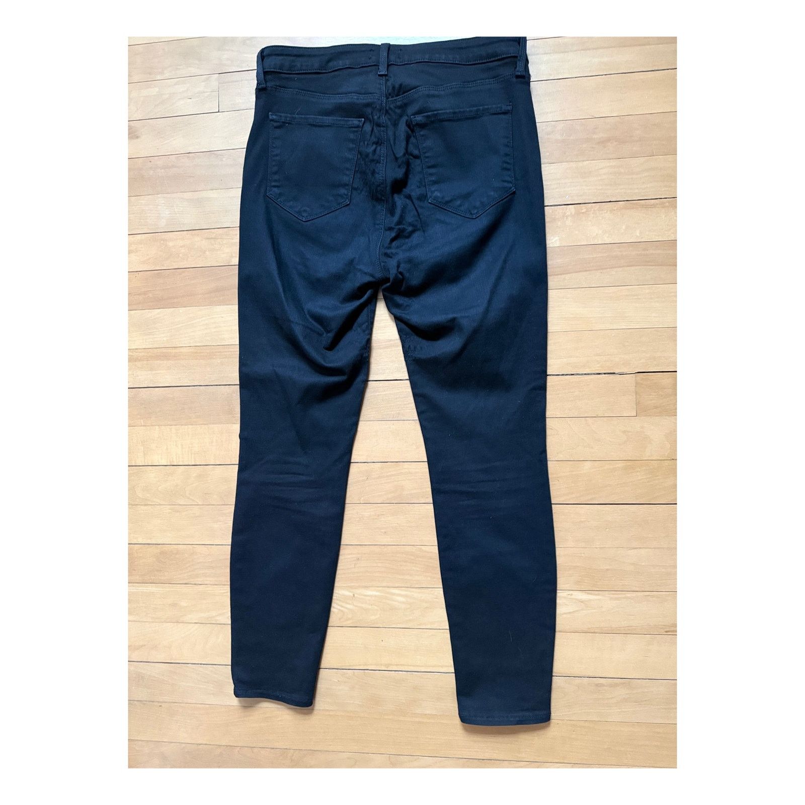 L'AGENCE L'AGENCE Marguerite High Rise Skinny Jeans Noir Black - 29 Size 29" - 4 Thumbnail