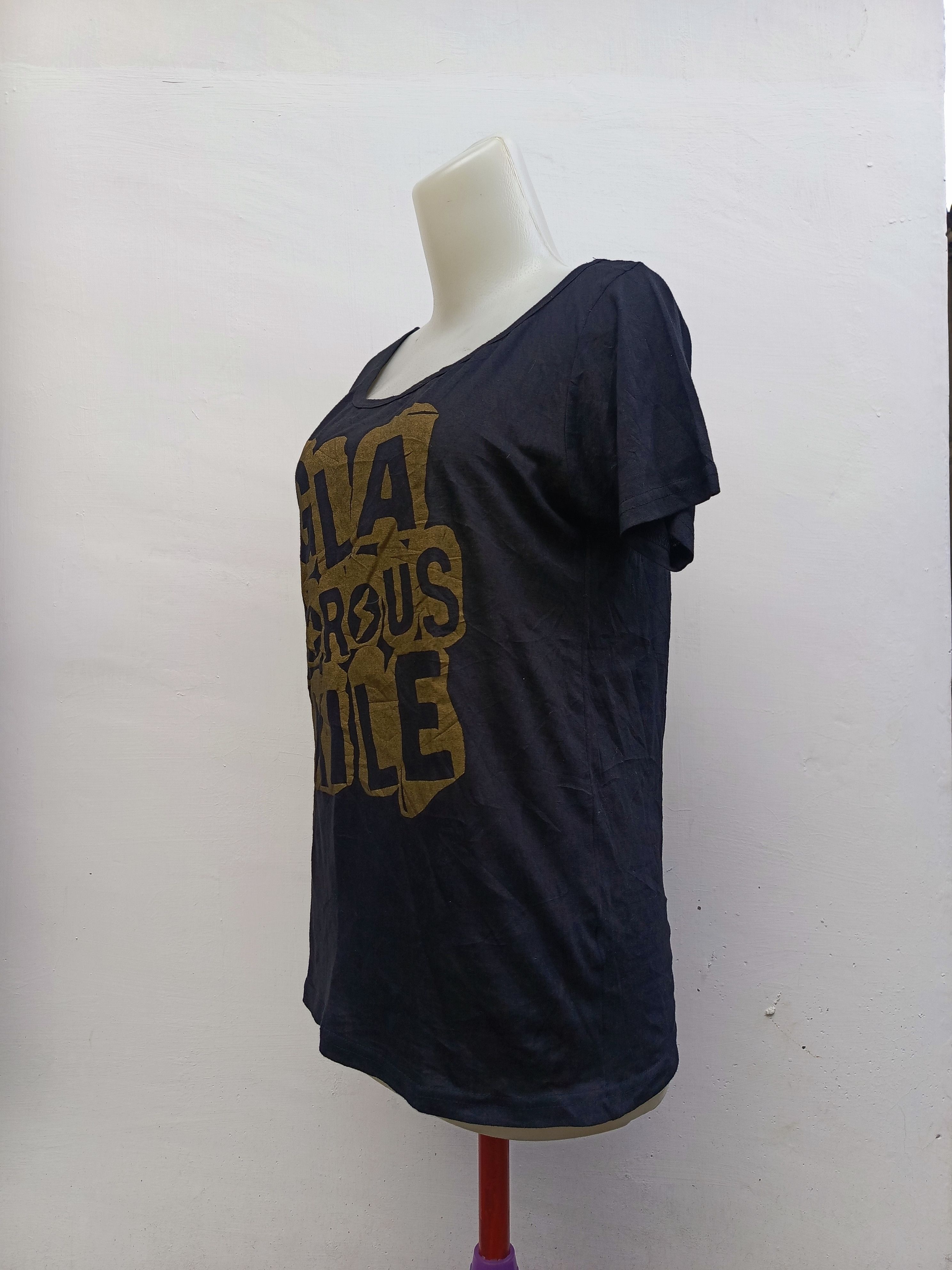 Japanese Brand Glamorous Exile Graphic Logo T-Shirt – Japan Streetwear Size M / US 6-8 / IT 42-44 - 4 Thumbnail