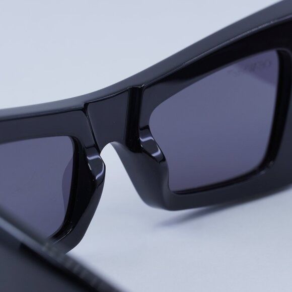 Off-White Off-White OERI027 ACCRA 1007 Sunglasses - Black Size ONE SIZE - 8 Thumbnail
