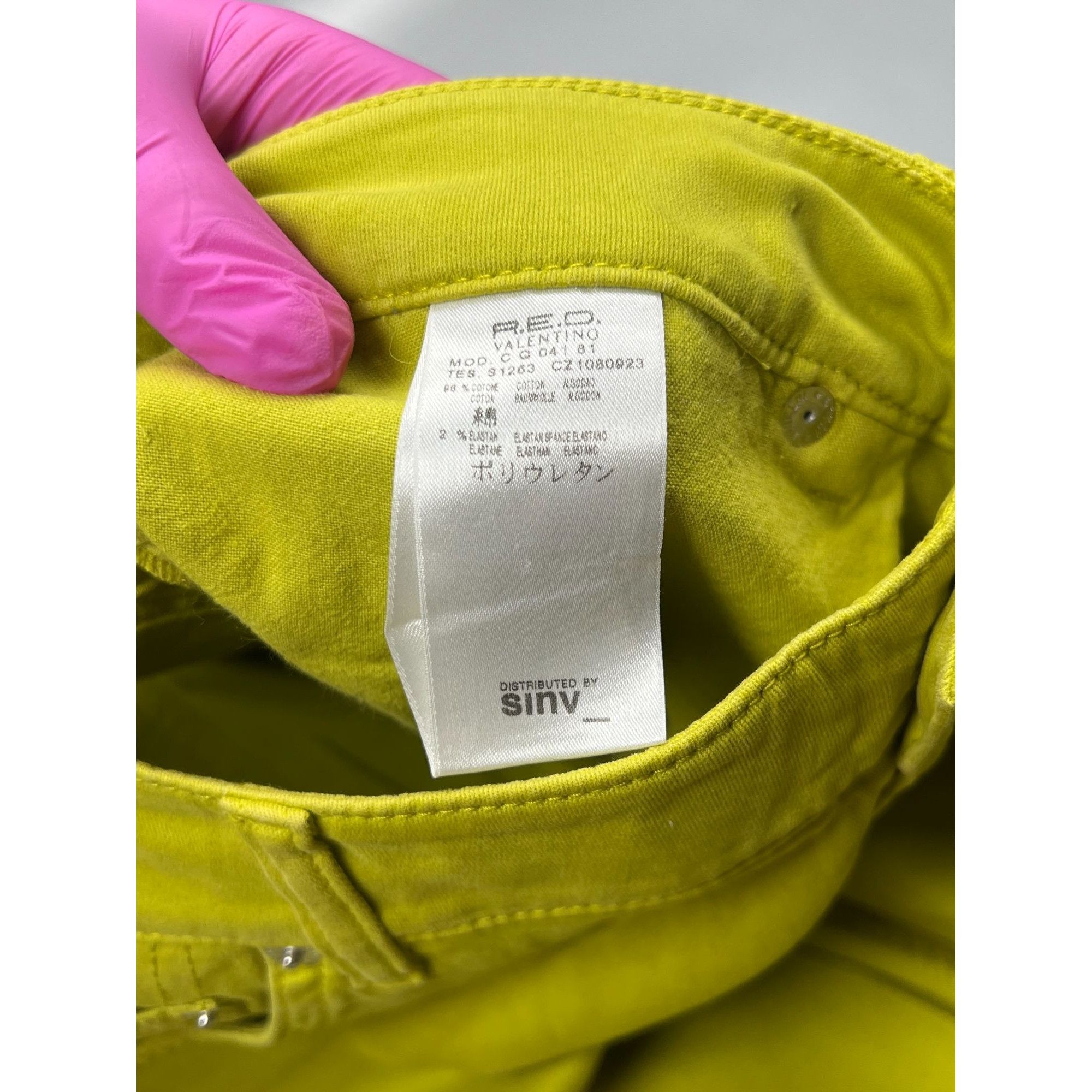 RED Valentino R.E.D. Valentino Green Bootcut Pants (Y0884) Size 30" / US 8 / IT 44 - 8 Thumbnail