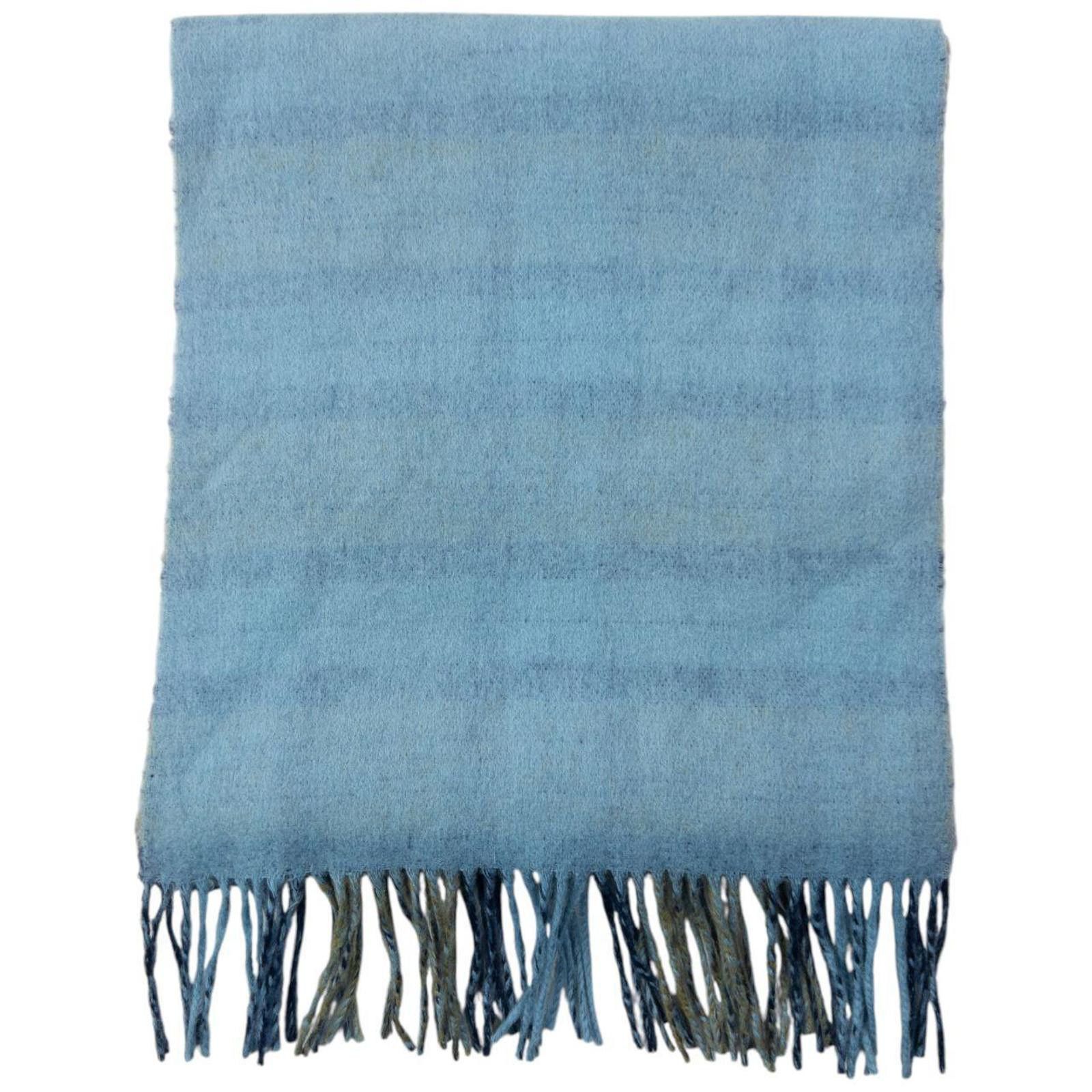 Pierre Balmain Vintage 90s Pierre Balmain Checkered Wool Tassel Scarf Size ONE SIZE - 3 Thumbnail