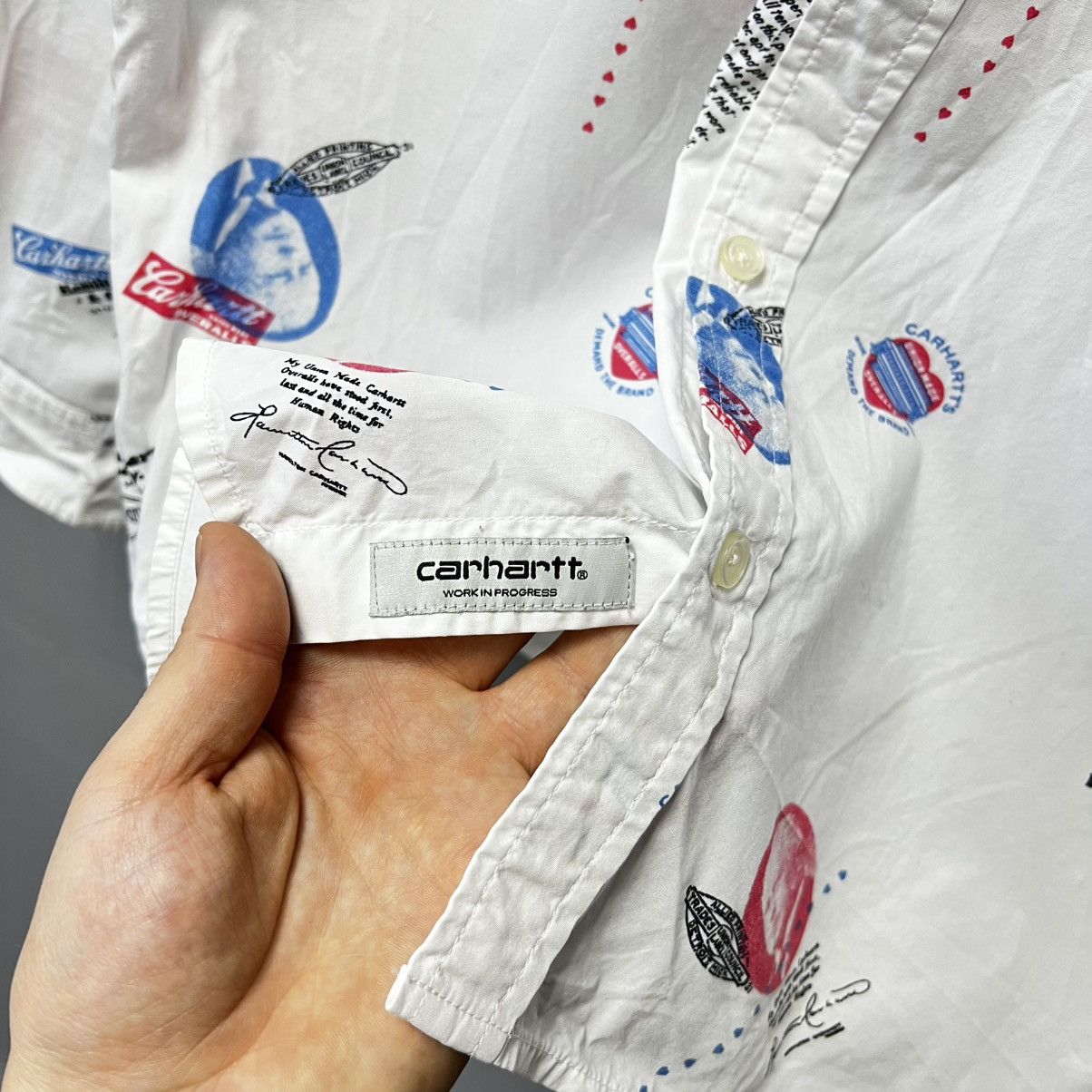 Carhartt × Carhartt Wip Carhartt WIP L/S History Shirt Size US M / EU 48-50 / 2 - 9 Thumbnail